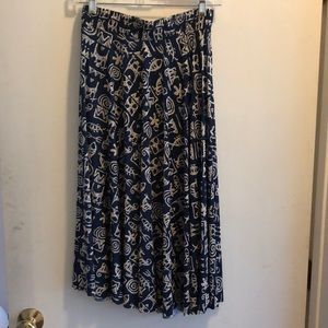 Nautical Style Skirt (NWOT)